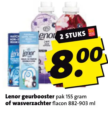 Aanbieding: Geurbooster of wasverzachter