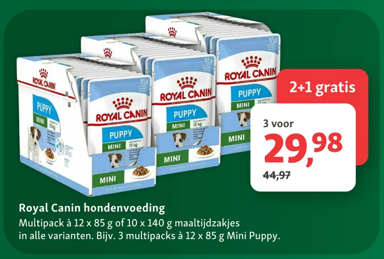 Aanbieding: Royal Canin hondenvoeding
