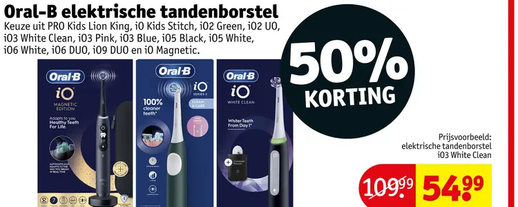 Aanbieding: elektrische tandenborstel