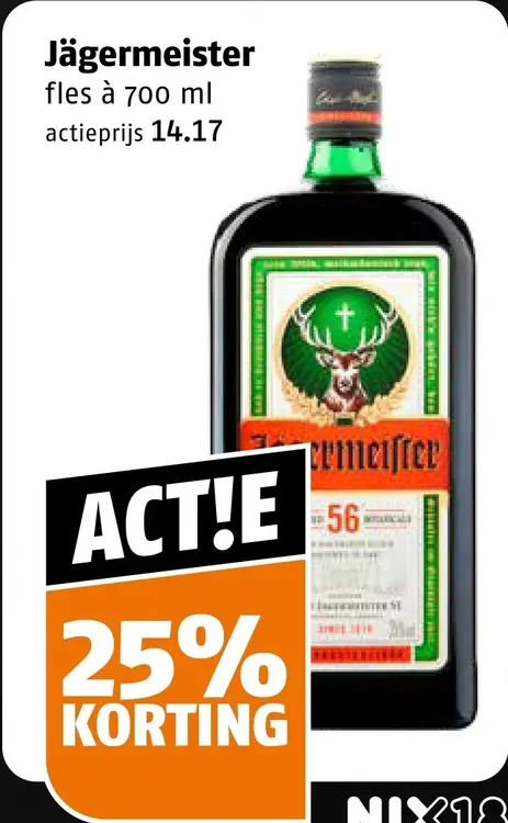 Aanbieding: Jägermeister