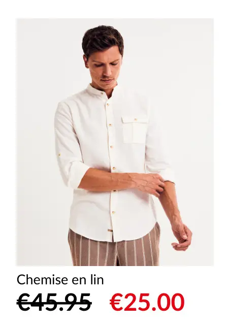 Offre: Chemise en lin