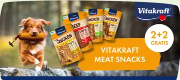 Aanbieding: Vitakraft Meat Snacks