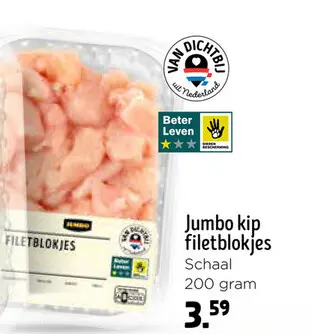 Aanbieding: Jumbo kip filetblokjes