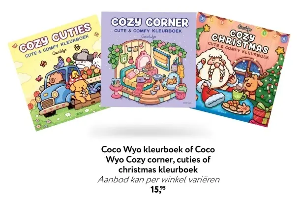 Aanbieding: Coco Wyo kleurboek of Coco Wyo Cozy corner, c