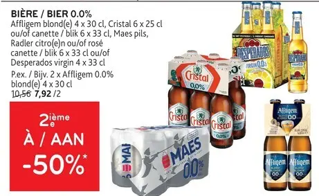 Offre: Bière / bier 0.0%