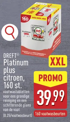 Promotie: DREFT® Platinum plus citroen