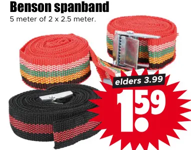 Aanbieding: Spanband
