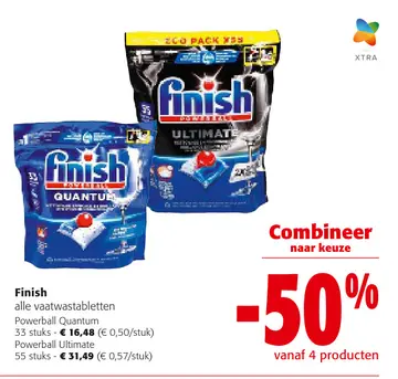 Aanbieding: Finish alle vaatwastabletten