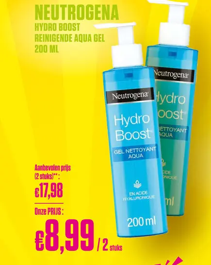 Promotie: Hydro Boost GEL NETTOYANT AQUA