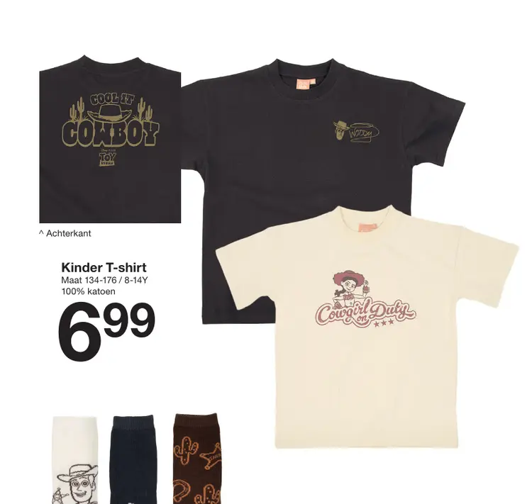 Promotie: Kinder T-shirt