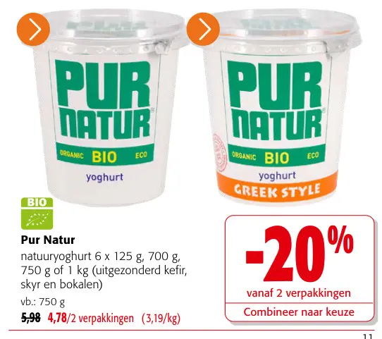 Promotie: Natuuryoghurt