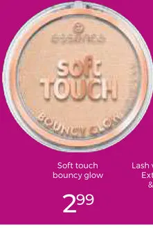 Aanbieding: Soft touch bouncy glow
