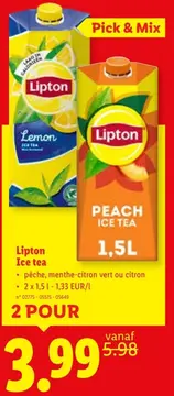 Offre: Ice tea