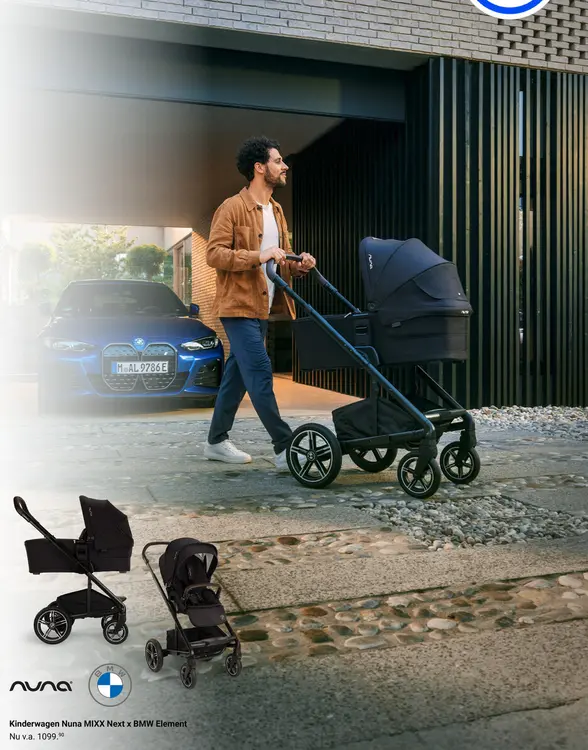 Aanbieding: Kinderwagen Nuna MIXX Next x BMW Element