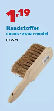 Promotie: Handstoffer