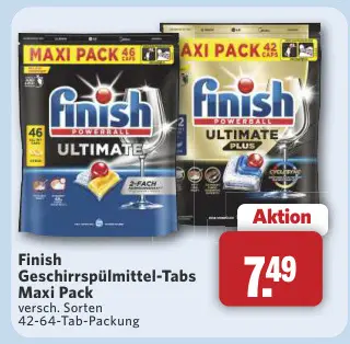 Aanbieding: Geschirrspülmittel-Tabs Maxi Pack