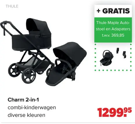 Aanbieding: Charm 2-in-1 combi-kinderwagen