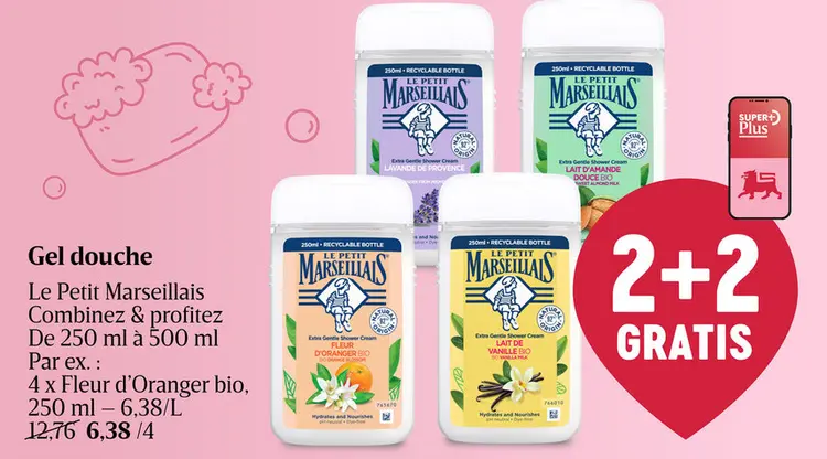 Offre: Gel douche