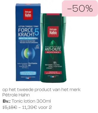 Promotie: Tonic lotion