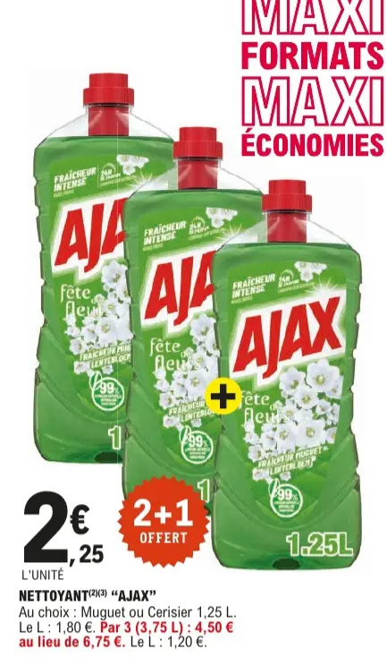 Offre: Nettoyant "AJAX"