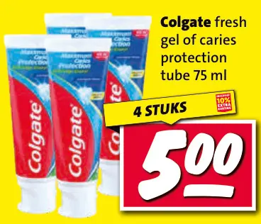Aanbieding: fresh gel of caries protection