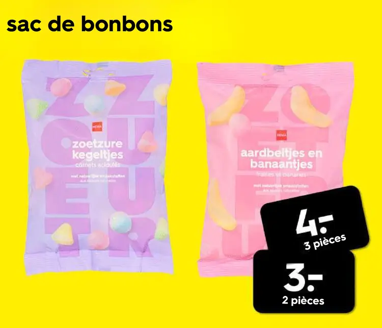 Offre: sac de bonbons