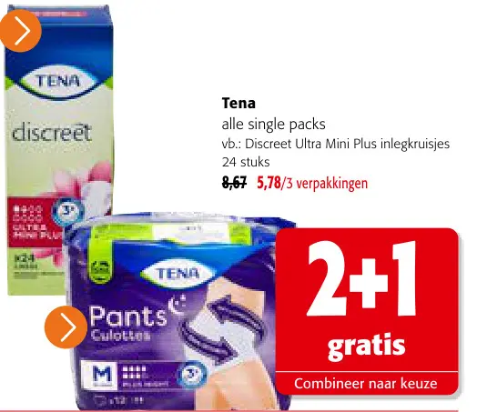 Promotie: Tena
