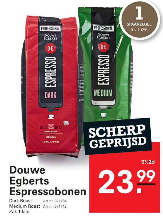 Aanbieding: Espressobonen