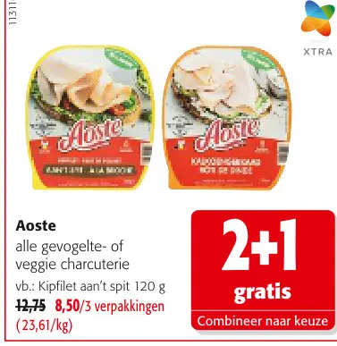 Promotie: Alle gevogelte- of veggie charcuterie