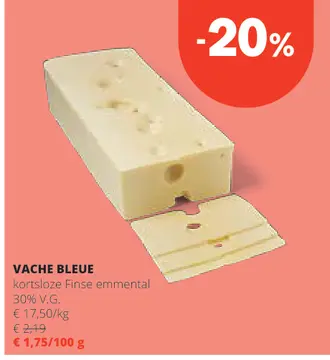 Aanbieding: VACHE BLEUE