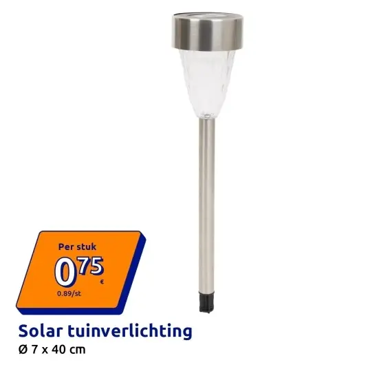 Aanbieding: Solar tuinverlichting