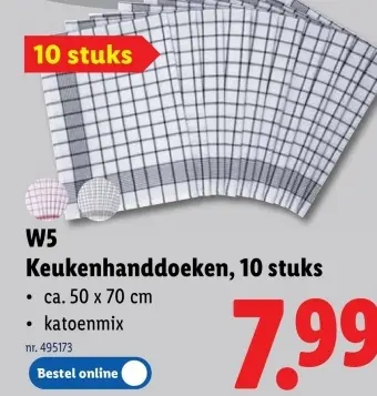 Promotie: Keukenhanddoeken