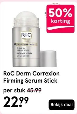 Aanbieding: RoC Derm Correxion Firming Serum Stick
