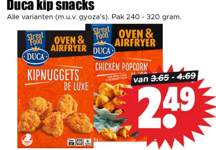Aanbieding: Kip snacks