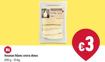 Offre: Fruities ananas blanc extra doux