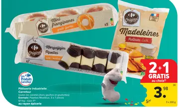 Offre: Pâtisserie industrielle Carrefour