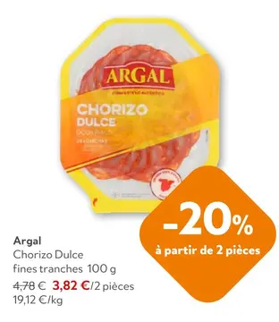 Offre: Chorizo Dulce