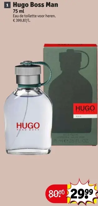 Promotie: Hugo Boss Man