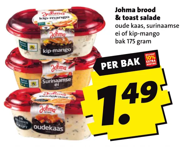 Aanbieding: Brood & toast salade