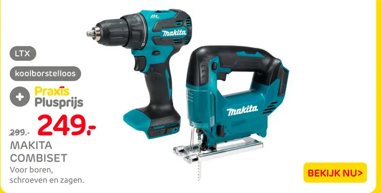 Aanbieding: Makita combiset