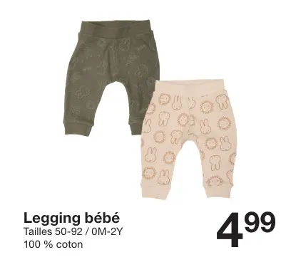 Offre: Legging bébé