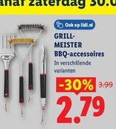 Aanbieding: GRILL-MEISTER BBQ-accessoires