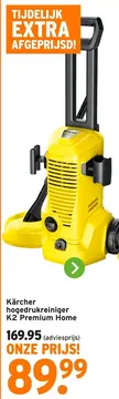 Aanbieding: Kärcher hogedrukreiniger K2 Premium Home