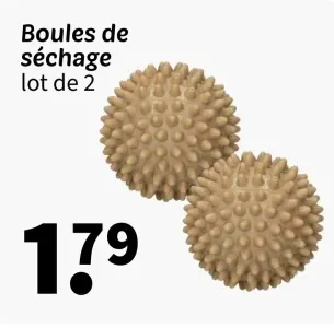 Offre: Boules de séchage