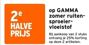 Aanbieding: zomer ruiten-sproeier-vloeistof