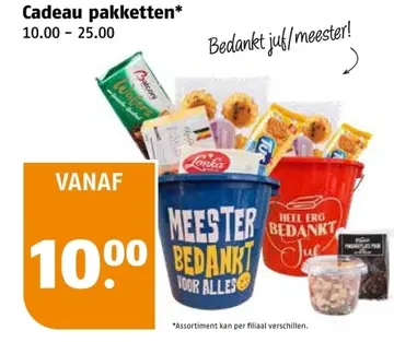 Aanbieding: Cadeau pakketten