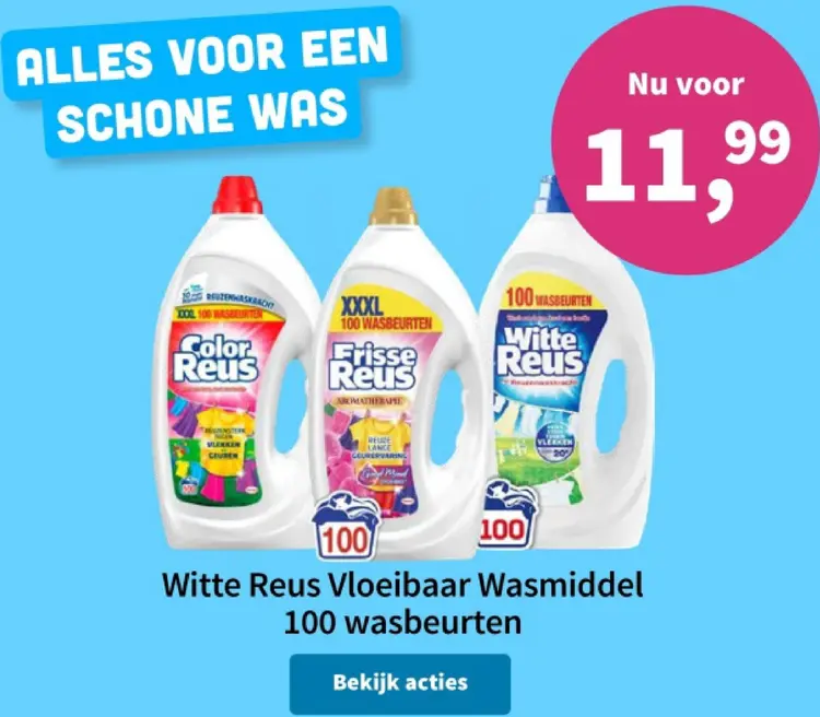 Promotie: Vloeibaar Wasmiddel