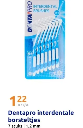 Promotie: Dentapro interdentale borsteltjes