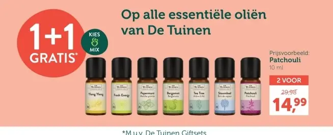 Aanbieding: Essentiële oliën