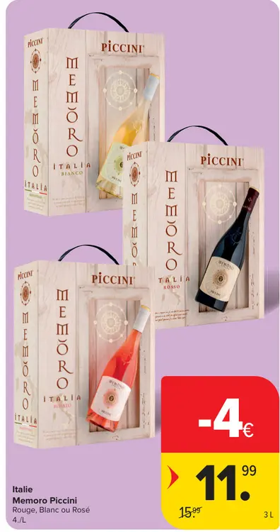 Offre: Memoro Piccini